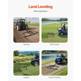 VEVOR Σύρομενη Οδοντωτή Δισκόπλακα 188 εκ. για ATV/UTV QYP74INCHESQ... VEVOR Σύρομενη Οδοντωτή Δισκόπλακα 188 εκ. για ATV/UTV QYP74INCHESQ...