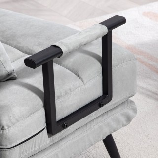 HOMCOM Πολυθρόνα Κρεβάτι 3 σε 1 με Μαξιλάρι Συμπεριλαμβανόμενο από ... HOMCOM Πολυθρόνα Κρεβάτι 3 σε 1 με Μαξιλάρι Συμπεριλαμβανόμενο από ...