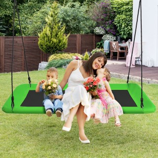 Costway  Παιδική Κούνια Δέντρου με Ρυθμιζόμενο Ύψος και Ανθεκτικό Μ...