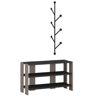 Shally Dogan Επιτοίχιος Γκαρνταρόμπα με Παπουτσοθήκη 3 Ραφιών σε Απ... Shally Dogan Επιτοίχιος Γκαρνταρόμπα με Παπουτσοθήκη 3 Ραφιών σε Απ...