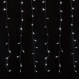 Kooper Κουρτίνα με 25 λευκές ψυχρές LED σειρές 8 εφέ φωτισμού για ε... Kooper Κουρτίνα με 25 λευκές ψυχρές LED σειρές 8 εφέ φωτισμού για ε...