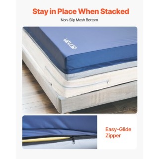 VEVOR 6-Ιντσών Αδιάβροχο Αντιολισθητικό Στρώμα Αφρού για Ιατρικά Κρ...