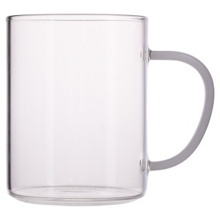 Villa dEste Home Κούπα 400 ml από βοριοπυριτικό γυαλί με λευκή λαβή... Villa dEste Home Κούπα 400 ml από βοριοπυριτικό γυαλί με λευκή λαβή...