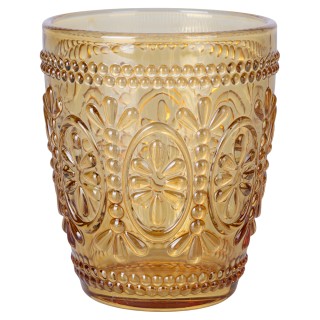 Villa DEste  Σετ 6 ποτήρια νερού 300 ml από γυαλί Imperial Chocolat...