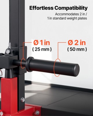 VEVOR Πολυμηχάνημα LAT Pull Down & Κωπηλατική, Ρυθμιζόμενο Κάθισμα ...