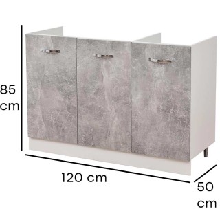 Shally Dogan Κινητό ντουλάπι κουζίνας κάτω από τον νεροχύτη, χρώμα... Shally Dogan Κινητό ντουλάπι κουζίνας κάτω από τον νεροχύτη, χρώμα...