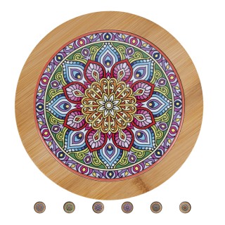 GalileoΣετ 12 τμχ Πολυχρηστικό διακοσμητικό πλακάκι 16 εκ. από κερ... GalileoΣετ 12 τμχ Πολυχρηστικό διακοσμητικό πλακάκι 16 εκ. από κερ...