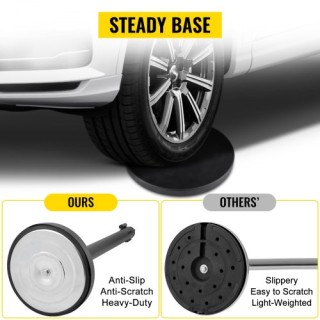 Σετ 4 Κομματιών Στύλων Ελέγχου Πλήθους VEVOR με Μαύρη Ζώνη 2μ GLZH... Σετ 4 Κομματιών Στύλων Ελέγχου Πλήθους VEVOR με Μαύρη Ζώνη 2μ GLZH...