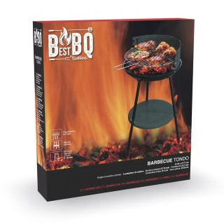 Galileo Μπάρμπεκιου στρογγυλό σχάρα από χρωμιωμένο ατσάλι 3 θέσεις ...