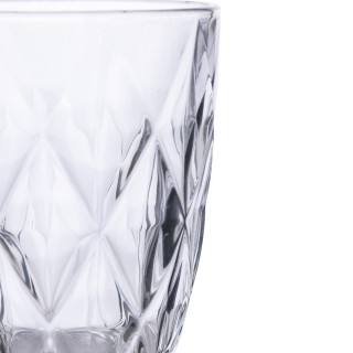 Galileo Σετ 6 ποτήρια νερού 340 ml σε γυαλί με χαραγμένη επιφάνεια ...