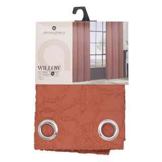 Κουρτίνα Jacquard WILLOW 135 x 260 cm - Terracotta 209090B Atmosphera Κουρτίνα Jacquard WILLOW 135 x 260 cm - Terracotta 209090B Atmosphera