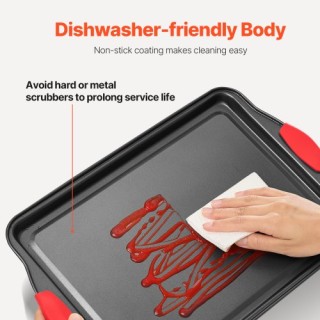 VEVOR Σετ Ταψιών Ψησίματος 10 Τεμαχίων Αντικολλητικό από Ανθρακούχο... VEVOR Σετ Ταψιών Ψησίματος 10 Τεμαχίων Αντικολλητικό από Ανθρακούχο...