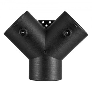 VEVOR Σύνδεσμος Θέρμανσης Ντίζελ 75mm, Αξεσουάρ 3 Δρόμων Y, για Σωλ...