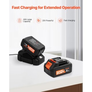 VEVOR Ασύρματο Περιστροφικό Σφυρί 20V SDS-Plus με Σετ Μπαταριών 4 Λ... VEVOR Ασύρματο Περιστροφικό Σφυρί 20V SDS-Plus με Σετ Μπαταριών 4 Λ...