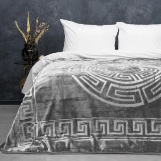 SLEEPTIME Graue geprägte Decke 8720578091157