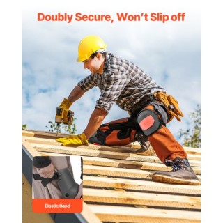 VEVOR Επιγονατίδες Εργασίας για Κατασκευές και Καθαρισμό DBHXHSCSQB...