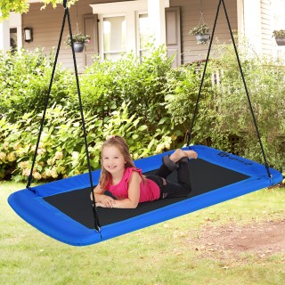 Costway  Παιδική Κούνια Δέντρου με Ρυθμιζόμενο Ύψος και Ανθεκτικό Μ...