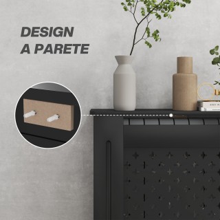 HOMCOM Καλύμματα καλοριφέρ από διάτρητο MDF ξύλο με σχέδιο σταυρού... HOMCOM Καλύμματα καλοριφέρ από διάτρητο MDF ξύλο με σχέδιο σταυρού...