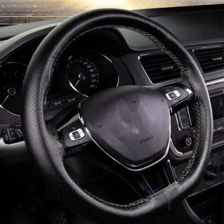 Κάλυμμα Τιμονιού Αυτοκινήτου με Διάμετρο 37-39εκ. από Δερματίνη Μαύ... Κάλυμμα Τιμονιού Αυτοκινήτου με Διάμετρο 37-39εκ. από Δερματίνη Μαύ...