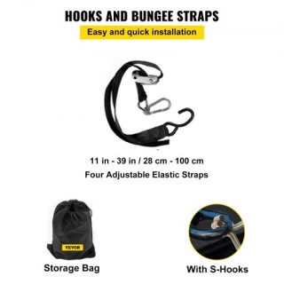 VEVOR Δίχτυ Φορτίου 8 x 6.7 με Καμουφλάζ και Γάντζους S για Καρότσα... VEVOR Δίχτυ Φορτίου 8 x 6.7 με Καμουφλάζ και Γάντζους S για Καρότσα...