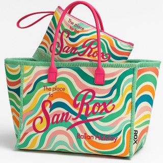 BAKAJI Σετ Τσάντα και Ποκετάκι Παραλίας Σχέδιο Φαντασίας με Κρόσσια... BAKAJI Σετ Τσάντα και Ποκετάκι Παραλίας Σχέδιο Φαντασίας με Κρόσσια...