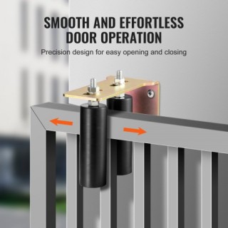 VEVOR Σετ Συρόμενης Πόρτας 6 με Ροδάκια και Ρυθμιζόμενο L-Βραχίονα... VEVOR Σετ Συρόμενης Πόρτας 6 με Ροδάκια και Ρυθμιζόμενο L-Βραχίονα...