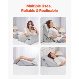 VEVOR Ρυθμιζόμενο Ορθοπεδικό Μαξιλάρι Σφήνα για Ύπνο XXZKDJXXZ2JTHM... VEVOR Ρυθμιζόμενο Ορθοπεδικό Μαξιλάρι Σφήνα για Ύπνο XXZKDJXXZ2JTHM...