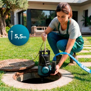 Cecotec Αντλία Ακάθαρτων Νερών Neptunus 400 Dark 400W, Παροχή έως 8...