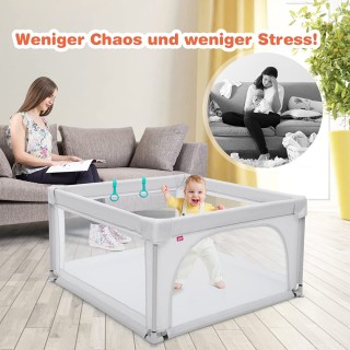 Costway  Παιδικό Πάρκο Παιχνιδιού με Αντιολισθητική Βάση και 50 Πολ...