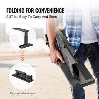 VEVOR  Σταθεροποιητής Σκάλας Αναδιπλούμενος 23.4 L x 11.4-18 in H L...