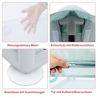 Costway Παιδικό Πάρκο Ασφαλείας με Πολύχρωμες Μπάλες και Αντιολισθ... Costway Παιδικό Πάρκο Ασφαλείας με Πολύχρωμες Μπάλες και Αντιολισθ...