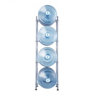 Ράφι Νερού VEVOR 4 Επιπέδων για 4 Μπουκάλια Ασημί 5JLTZSSTSTZCDLP1WV0 Ράφι Νερού VEVOR 4 Επιπέδων για 4 Μπουκάλια Ασημί 5JLTZSSTSTZCDLP1WV0