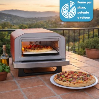 BAKAJI Πολυλειτουργικός Φούρνος Πίτσας με Πέτρα Ψησίματος και Σχάρα... BAKAJI Πολυλειτουργικός Φούρνος Πίτσας με Πέτρα Ψησίματος και Σχάρα...