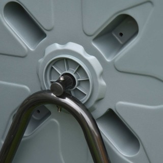 Outsunny  Περιστρεφόμενος Κάδος Κομποστοποίησης Κήπου με 2 Διαμερίσ...