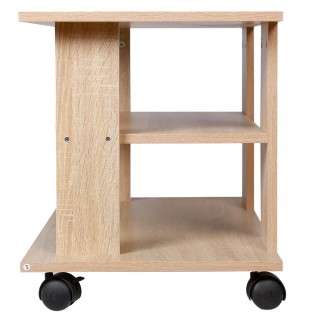 BAKAJI Κινητή τηλεόραση από ξύλο με 2 ράφια και ρόδες καροτσάκι τη... BAKAJI Κινητή τηλεόραση από ξύλο με 2 ράφια και ρόδες καροτσάκι τη...