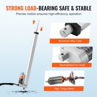 VEVOR Γραμμικός Ενεργοποιητής 12V 16 Υψηλού Φορτίου 1500N 0.19/s IP...