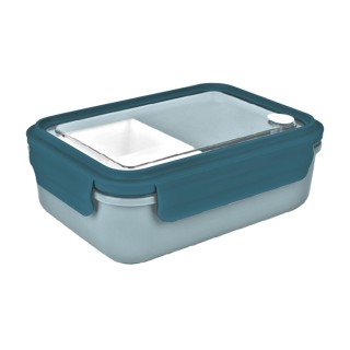 Φαγητοδοχείο με 3 Διαμερίσματα Πλαστικό 21 x 7,5 x 13 cm - Μπλε KA0... Φαγητοδοχείο με 3 Διαμερίσματα Πλαστικό 21 x 7,5 x 13 cm - Μπλε KA0...