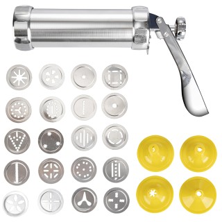 Galileo Σύριγγα για μπισκότα από αλουμίνιο με 20 δίσκους και 4 μύτε...