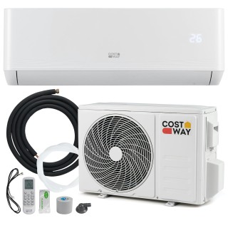 Costway Κλιματιστικό Mini Split 12000 BTU A++ με Αντλία Θερμότητας,...
