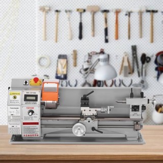 VEVOR Μίνι Τόρνος Μετάλλου, 7 x 16, 800W, 150-2500 RPM, 3-σιαγόνων ...