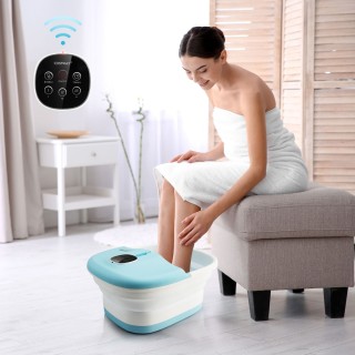 Costway  Πολυλειτουργική Συσκευή Μασάζ Ποδιών με Ρυθμιζόμενη Θερμοκ...