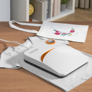 Φορητή Πρέσα Θερμότητας VEVOR 7x6 ιντσών για Μεταφορά Σχεδίων DIY  ...