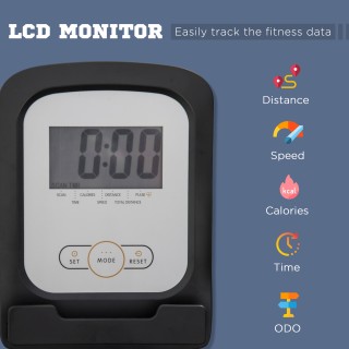 Ανακλινόμενο οριζόντιο ποδήλατο γυμναστικής HOMCOM με 8 επίπεδα αντ... Ανακλινόμενο οριζόντιο ποδήλατο γυμναστικής HOMCOM με 8 επίπεδα αντ...