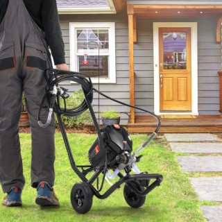 VEVOR Ηλεκτρικό Πιστόλι Βαφής 750W 3000PSI με Καρότσι για Εσωτερικο... VEVOR Ηλεκτρικό Πιστόλι Βαφής 750W 3000PSI με Καρότσι για Εσωτερικο...