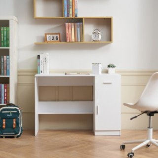 VEVOR Παιδικό Γραφείο με Συρτάρι Ξύλινο Λευκό ETBMSZZFXCCWPJ62L001V0 VEVOR Παιδικό Γραφείο με Συρτάρι Ξύλινο Λευκό ETBMSZZFXCCWPJ62L001V0