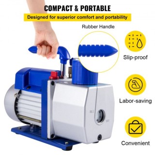 VEVOR Αντλία Κενού Μονού Σταδίου 7CFM 1/2HP HVAC 7CFM1-2HPZKB00001V2 VEVOR Αντλία Κενού Μονού Σταδίου 7CFM 1/2HP HVAC 7CFM1-2HPZKB00001V2