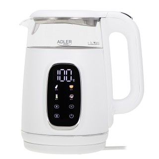 Adler Ηλεκτρικός Βραστήρας 1,7L 2200W με Ρύθμιση Θερμοκρασίας AD-13... Adler Ηλεκτρικός Βραστήρας 1,7L 2200W με Ρύθμιση Θερμοκρασίας AD-13...