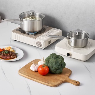 VEVOR Σετ Κατσαρολών Ανοξείδωτου Χάλυβα 3 Τεμαχίων (1QT, 2QT, 3QT) ... VEVOR Σετ Κατσαρολών Ανοξείδωτου Χάλυβα 3 Τεμαχίων (1QT, 2QT, 3QT) ...