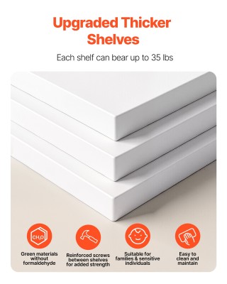 VEVOR Περιστρεφόμενη Ραφιέρα Παπουτσιών 6 Επιπέδων - Λευκή XZXJEKWD... VEVOR Περιστρεφόμενη Ραφιέρα Παπουτσιών 6 Επιπέδων - Λευκή XZXJEKWD...