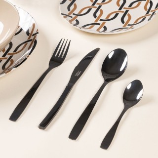 Galileo Σετ 3 Μαύρα Γυαλιστερά Κουτάλια από Ανοξείδωτο Ατσάλι 180 M... Galileo Σετ 3 Μαύρα Γυαλιστερά Κουτάλια από Ανοξείδωτο Ατσάλι 180 M...